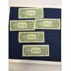 Image 2 : One Dollar Silver Certificates Blue Seal - 5 Total - 1957 A (4)- 1957