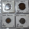 Image 6 : Two Binder Pages Filled with Assorted Mexico Coins 