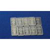 Image 2 : (10) Postal Express Mint1/10th Oz .999 Fine Silver Bars- Assorted Motifs