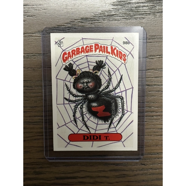 1986 Garbage Pail Kids - Didi T. - 98b - Mint Condition