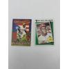 Image 1 : Lot of (2) Baseball Trading Cards