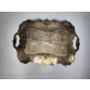 Image 8 : Gorgeous Sterling Silver Serving Tray with Engraved "B" Weighting 980g
