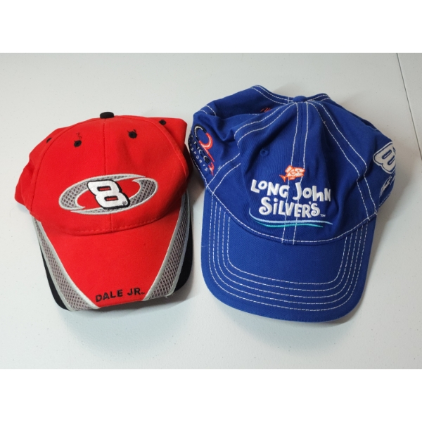 2 - Dale Earnhardt JR. Racing Hats, Long John Silvers 