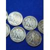 Image 9 : x9 Assorted Years 90% Silver Walking Liberty Half Dollars FV: $4.50