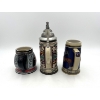 Image 4 : Lot of 3 Anheuser - Busch Steins Including Santa's Helper