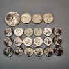 Image 1 : Lot of Assorted Proof-Like U.S. 2026 Coins in Bottle - Face Value: $2.45