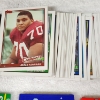 Image 3 : Large Variety Assortment of SEALED NEW Baseball Trading Card Packs With Assorted 1991 Loose Football