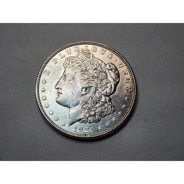 1921-D Morgan Silver Dollar - 90% Silver - Excellent Condition