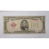 Image 1 : United States Series 1928 F $5 Red Seal Bank Note With Clark And Snyder Signatures - Face Value: $5