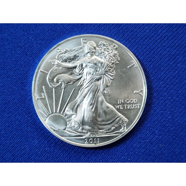 2011 American Silver Eagle - 1 Ounce .999 Fine Silver 