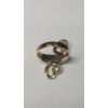 Image 4 : Vintage Style 14K Yellow Gold Freeform Statement Ring - Size 8.5 - Weight: 4.5g 
