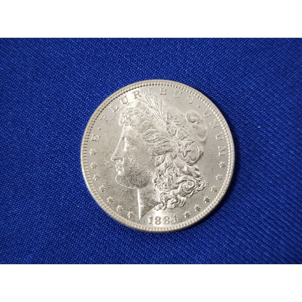 1884 90% Silver Morgan Dollar
