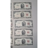Image 4 : (41) United States Series 1963 $2 Red Seal Bank Notes - In Fine And Extra Fine Condition