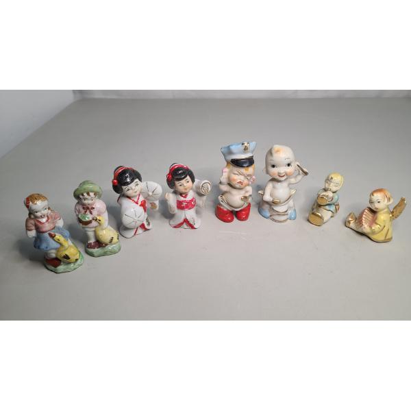 Lot Of Vintage Ceramic Occupied Japan Figurines 