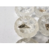 Image 3 : Vintage Bohemia Czechoslovakia Glass Salt Cellar Bowls & Spoons