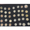 Image 1 : 	Unique Coin Collection Of Various Sizes And Face Values, 35 Coins - Mint Condition