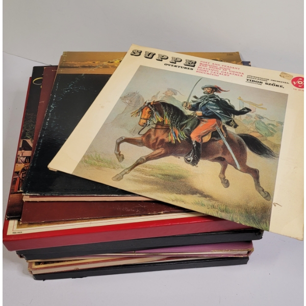 15 Vintage Record Albums