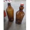 Image 3 : Two Vintage Glass Clorox Quart Bottles And Wooden Box 