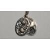 Image 4 : Sterling Silver Catholic Beaded Rosary & Sterling Silver Sliding Rose Necklace - Weight: 56.3g