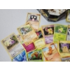 Image 4 : Lot Of Over 200 Assorted Vintage & Newer Pokemon Cards In Tin