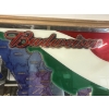 Image 2 : Budweiser Sign/Mirror with Map of Mexico and Mexican Flag Background 46x31 inches