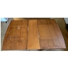 Image 1 : Dining Table with Table Pad and 1 Leaf