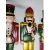 Image 3 : 3 Outdoor Metal Christmas/Holiday Nutcracker Yard Stakes - Approx. 30in Tall