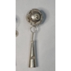 Image 7 : (3) Beautiful Antique Victorian Sterling Silver Baby Rattle/Whistles - Total Weight: 62.3g