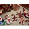 Image 8 : *Pick Up At Mantua Home-No Shipping Available*  Orange Tote of Christmas Decor - Reindeer - Santa 