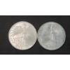 Image 2 : 1972-D & 1972 F German 10 Deutsche Mark 0.6250 Silver Munich Summer Olympics Coins