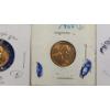 Image 4 : Assorted Years/Mint Mark Wheat Cents With Possible Errors & Mini Currency Detecting Microscope