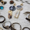 Image 7 : Nice Assortment of Vintage Fashion Jewelry Including Many Rings, Necklaces & Pins!