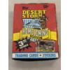 Image 1 : Topps Desert Storm Homecoming Edition 3rd Series 36 Unopened Packs - Brand New In The Unsealed Box