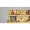 Image 2 : (6) Scrooge McDuck Characters 24K Gold Foil Banknotes Set w/ COA