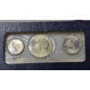 Image 3 : UNITED STATES COINS - 3 COIN SET - 1776-1976 EISENHOWER (IKS) 40$ SILVER SET - F.V. $1.75