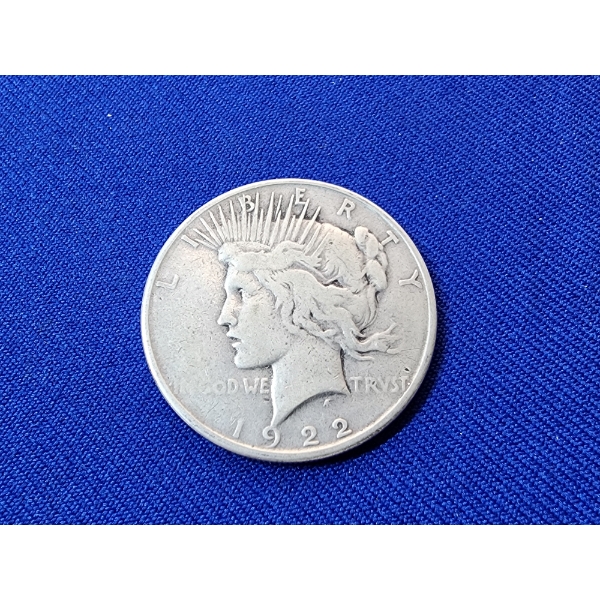 1922-S Silver Peace Dollar