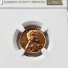 Image 2 : NGC MS 66 RD United States 1955-D Lincoln Wheat Cent 