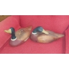 Image 3 : 2 Vintage Collectible Signed Carved Duck Decoy's - D Livingston - French Broad River Decoy Co.