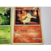 Image 4 : x6 Vintage Pokemon Cards: Dragonair, Chikorita, Cyndaquil, Magmar, Carnivine, Koffing