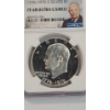 Image 2 : NGC 1776-1976-S PF 68 ULTRA CAMEO 40% Silver Eisenhower Bicentennial Dollar 
