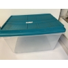 Image 1 : Storage Tote with Blue Lid