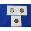 Image 5 : x3 Excellent 1974-S & 1961, 1961-D "GEM BU" Lincoln Memorial Cents