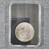 Image 3 : Stunning Dragon Painted Eisenhower Dollar in Decorative Slab Case