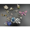 Image 1 : Lot of Assorted Pins - Butterfly - Floral - High Heel - Peacock - Gorgeous Pins!