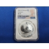Image 1 : 2024 P125 Australia Kookaburra $1 Coin NCG MS 70 1 oz .9999 Silver 