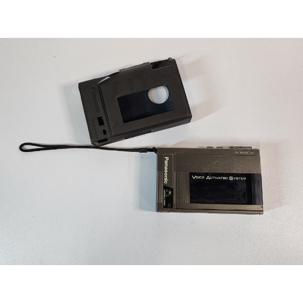 Vintage Panasonic RQ-355A Portable Cassette Recorder with Case - Excellent Condition!