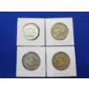 Image 4 : 4 Franklin Silver Half Dollars - Years: 1952, 1951, 1958, 1957