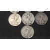 Image 3 : Assorted Years & Mint Marks 90% Silver Walking Liberty Half Dollars - Face Value: $5.00