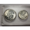Image 4 : 1964 Coin Set in Holder Ft. $0.75 Face Value in 90% Silver - Missing Dime