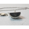 Image 4 : Sterling Silver Hershey's Kisses Charm, Chain, Clasp - Total Weight: 4.1g